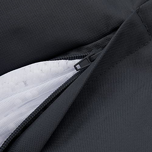 Lumaland Sitzsack Lounge | Sofa-Sitzsack 90 x 50 cm mit Rückenlehne | Indoor & Outdoor Beanbag | Wasserabweisend… – Bild 7