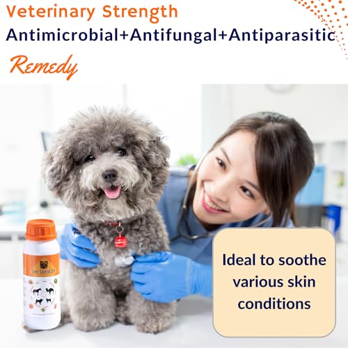 Classic's Lime Sulfur Dip - Pet Care for Itchy and Dry Skin - Xtra Strength Formula - Safe Solution for Dog, Cat, Puppy, Kitten, Horse (16 fl oz)