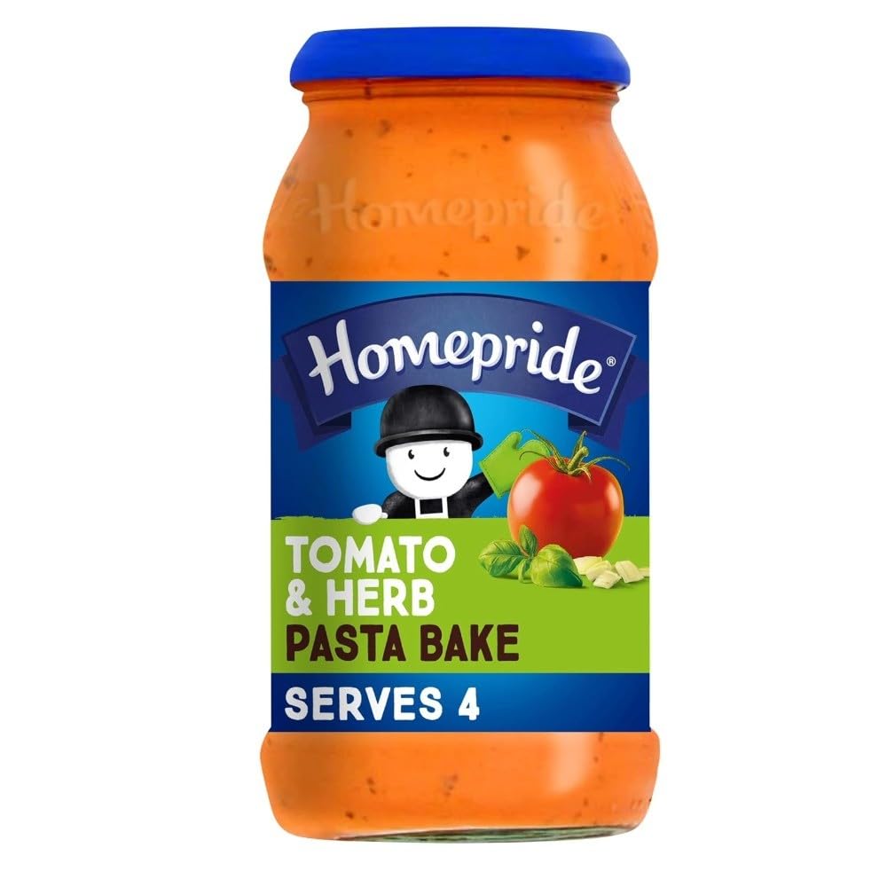 Homepride Creamy Tomato & Herb Pasta Bake, 485 g Jar (Pack of 1)