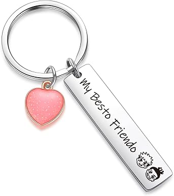 ZNOSVEI Friendship Keychain Anime Fan Keychain Anime Jewelry Anime Cosplay Gift Nephew Gift