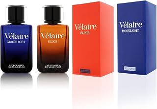 The Velaire Duo – Elixir & Moonlight Unisex Long Lasting Perfume Set | Premium EDP 2 x 100ml | Musk, Vanilla, Jasmine & Pa... Price In India