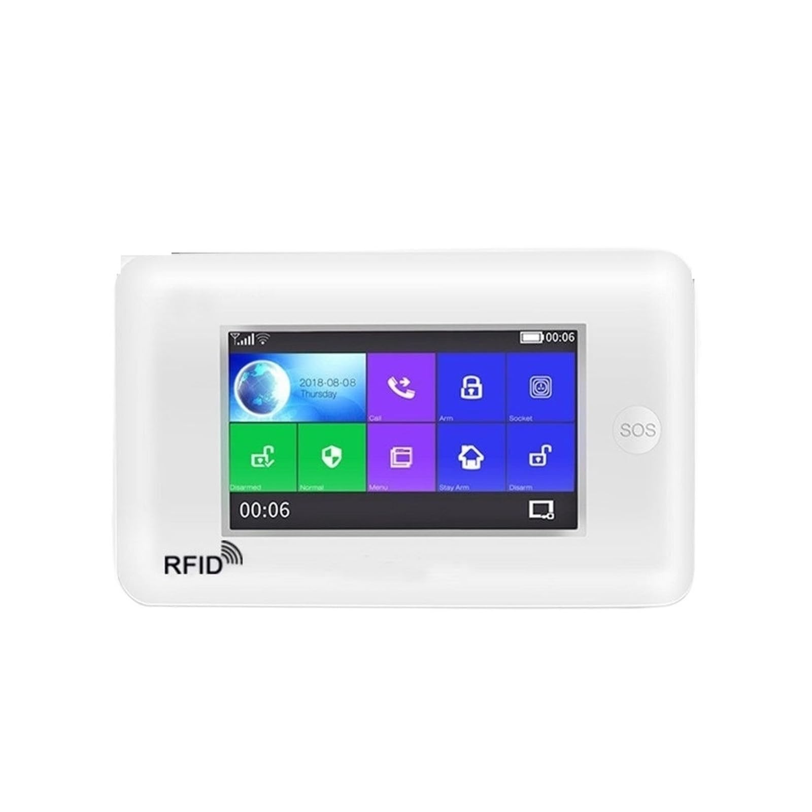 Écran TFT WiFi 4G Sécurité Anti-cambriolage GSM Système D'alarme Détecteur De Mouvement De Porte APP Détecteur De Contrôle Alarme(A KIT)