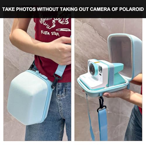 Kit de Estuche Protector para Polaroid Azul miniatura 7