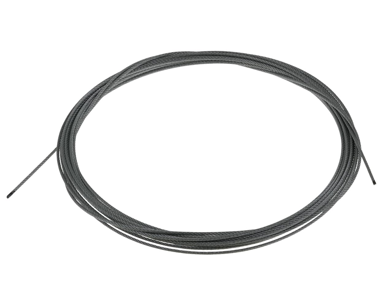 2EXTREME câble d'accélérateur Bowden 5,70 m Ø1,3 mm compatible avec scooter | Gaine extérieure 5,22 m 5/2 mm, gaine intérieure 5,24 m 3/2 mm, embouts, capuchons et douilles; pour cyclomoteur et mobylette