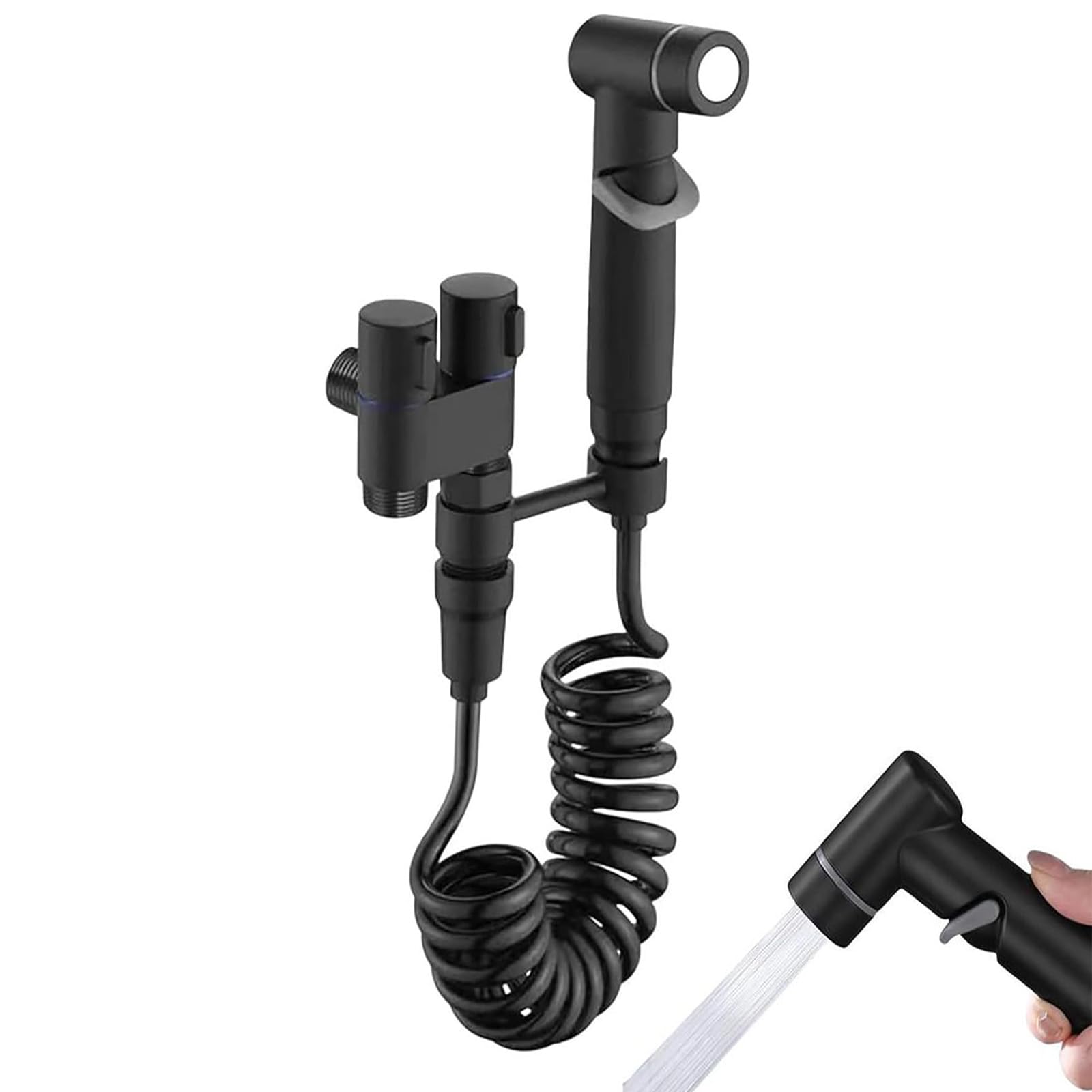 Photo 1 of SYTONGTONG Black Handheld Bidet Sprayer Kit
