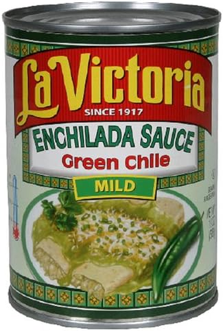 La Victoria Green Chile Enchilada Sauce, Mild, 19-Ounce Can (Pack of 6)