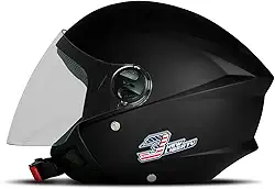 CAPACETE ABERTO PRO TORK NEW LIBERTY 3 ELITE FOSCO PRETO FOSCO TAM. 58