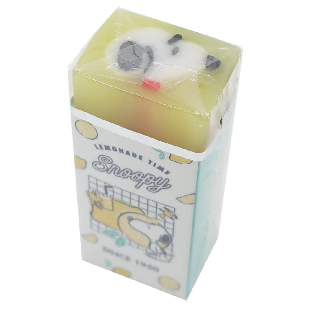 Amazon.co.jp: スヌーピー[消しゴム]金太郎飴 ケシゴム/レモン