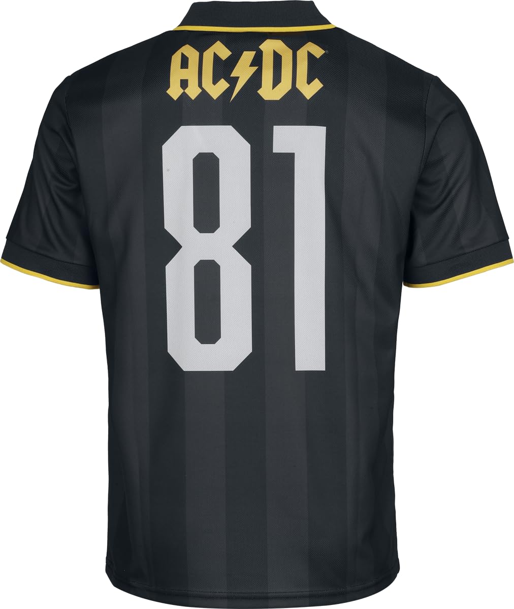 AC/DC Soccer Jersey Männer Trikot Multicolor Band-Merch, Bands, Fußball