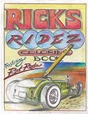  Ricks Ridez Coloring Book: rat rods