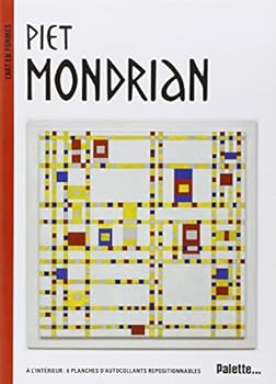 Pocket Book Piet Mondrian: à l'intérieur : 6 planches d'autocollants repositionnables [French] Book