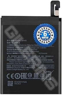 Original BN45 Battery for Redmi Note 5 Pro Battery with 6 Month Warranty *****(G48)