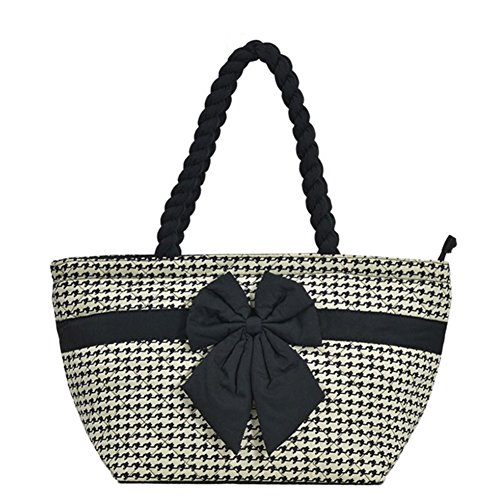 Sac à bandoulière G en calico style boulette pour les loisirs