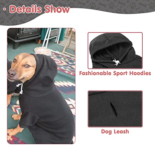 BINGPET Dog Hoodies-Fleece Lined-Hooded Pullover for Dog Cat in Cold Weather - Image 5