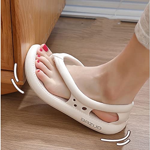 Bazuo Sandals, Unisex-Adult Summer Beach Non-Slip Flip Flops Comfort Walking Sandals Couple Bathroom Slippers2