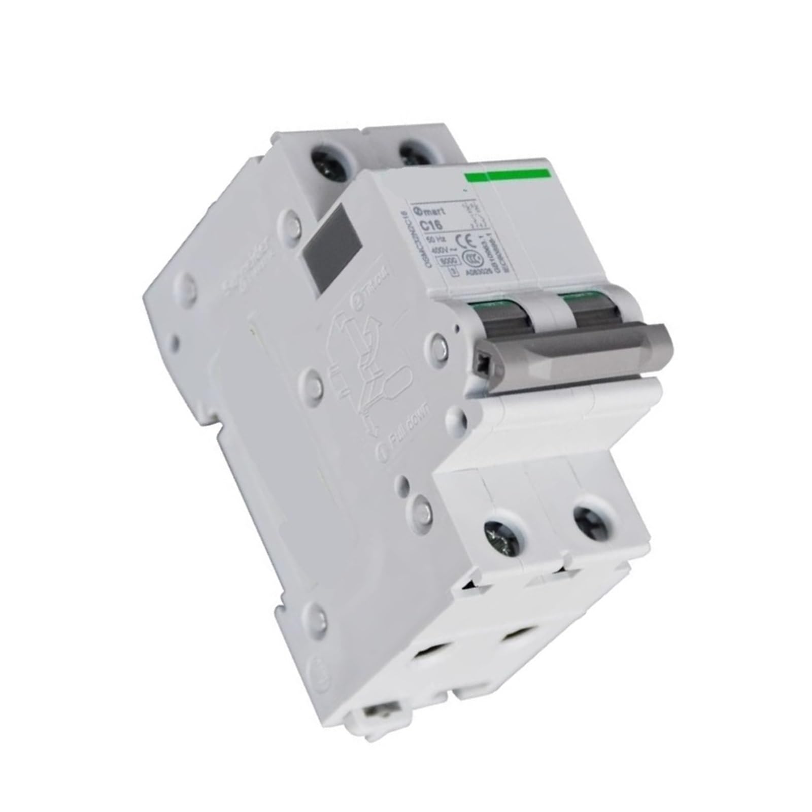 Interruttore Automatico Tipo D 2P 10A 16A 20A 25A 32A (1-63A) Interruttore Magnetotermico 400VAC 50HZ 6KA(25A)