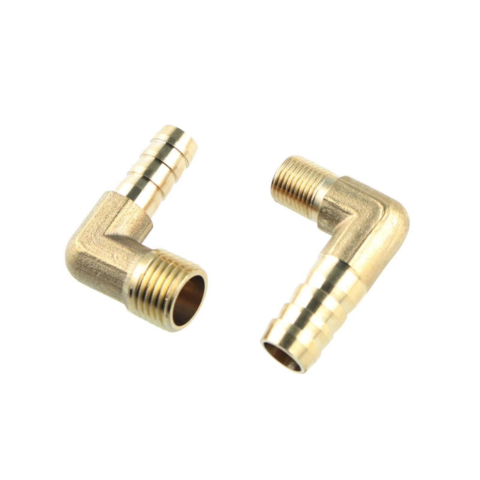 Qinlu-Brass Connector Hose Fitting Brass Hose Barb Fitting 1/8