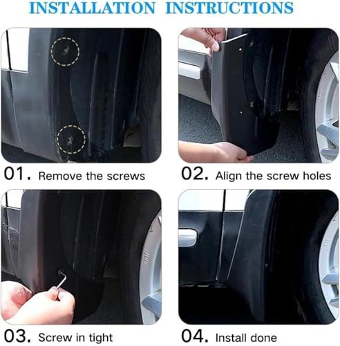 Garde-boue de voiture pare-projections pour CRV RS anti-gravillons - 4