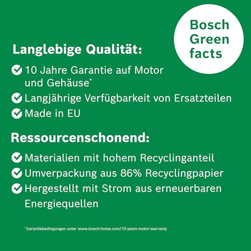 Bosch Küchenmaschine Serie 6 MUMS6EW13D, NEU, 7 Geschwindigkeitsstufen, 5,5l Schüssel, Durchlaufschnitzler, 3 Scheiben, Knethaken, Rührbesen, Silikonbesen, spülmaschinenfest, 1.600 W, silber/weiß