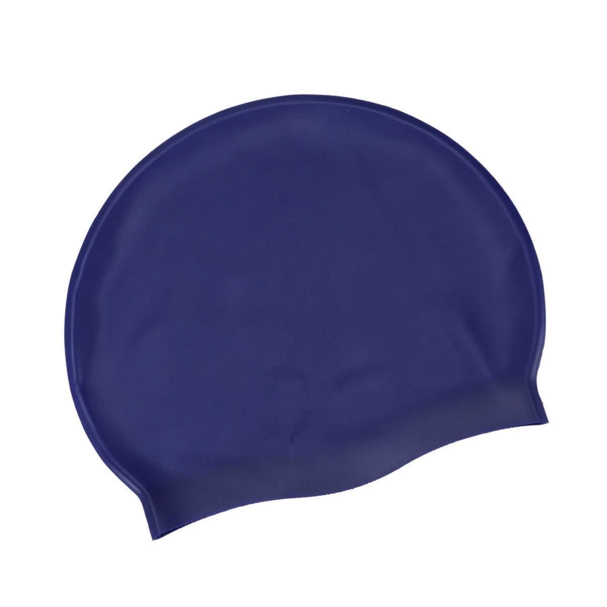 INOOMP Swim Cap for Women Large Size Waterproof Silicone Hat Comfortable for Pool Adult Swimming h