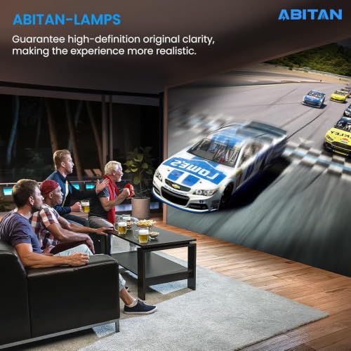 Image of ABITAN for ELPLP75 /V13h010l75 Epson Replacement Projector Lamp Bulb powerlite EB-1940W EB-1945W EB-1950 EB-1955 EB-1960 EB-1965 H470A H471A H472 H474A H491A Economical.