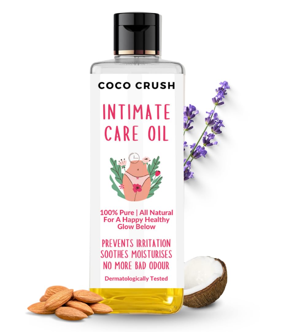 COCO CRUSH 100% Natural Intimate Care Oil for Women & Men with Tea Tree Oil | pH Balanced Hygiene Oil | Prevents Itching, Irritation & Bad Odor (100ml) (B0CVYML5R5) Amazon Price History, Amazon Price Tracker