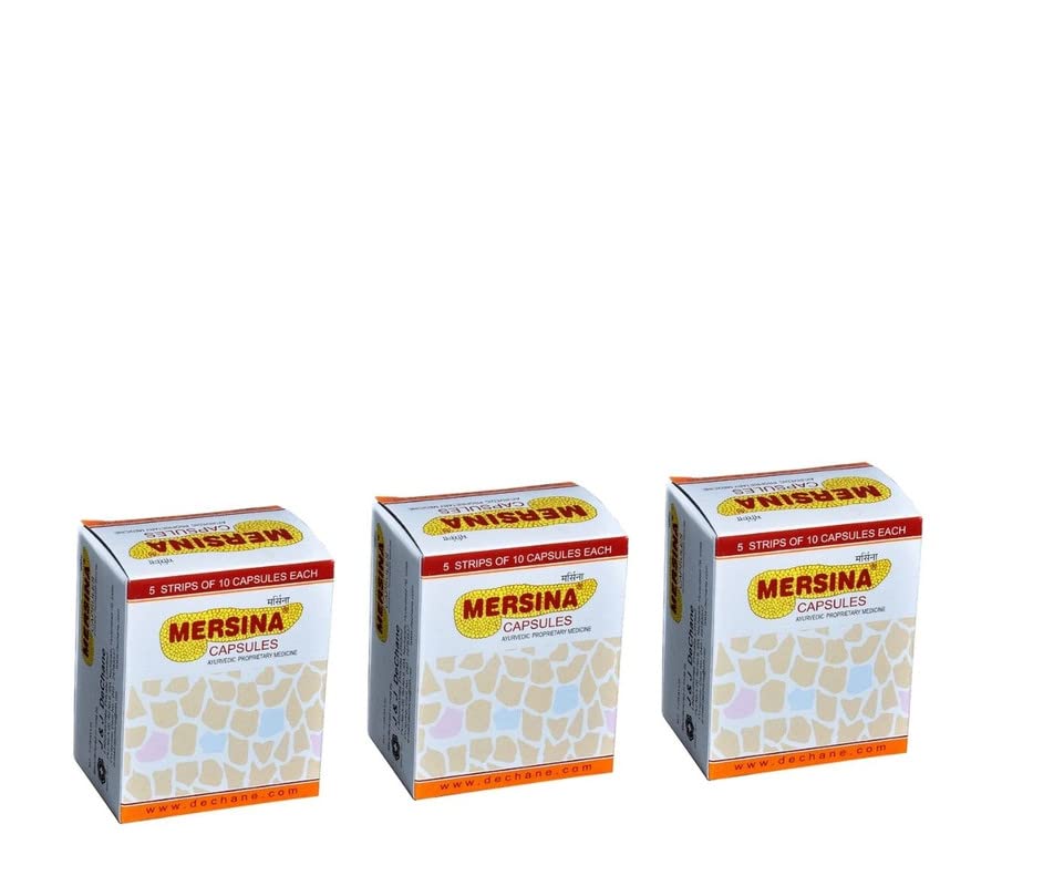 J & J DeChane - Mersina 5 X 10 Capsules - Pack of 3 (B0BQWMDPP2) Amazon Price History, Amazon Price Tracker