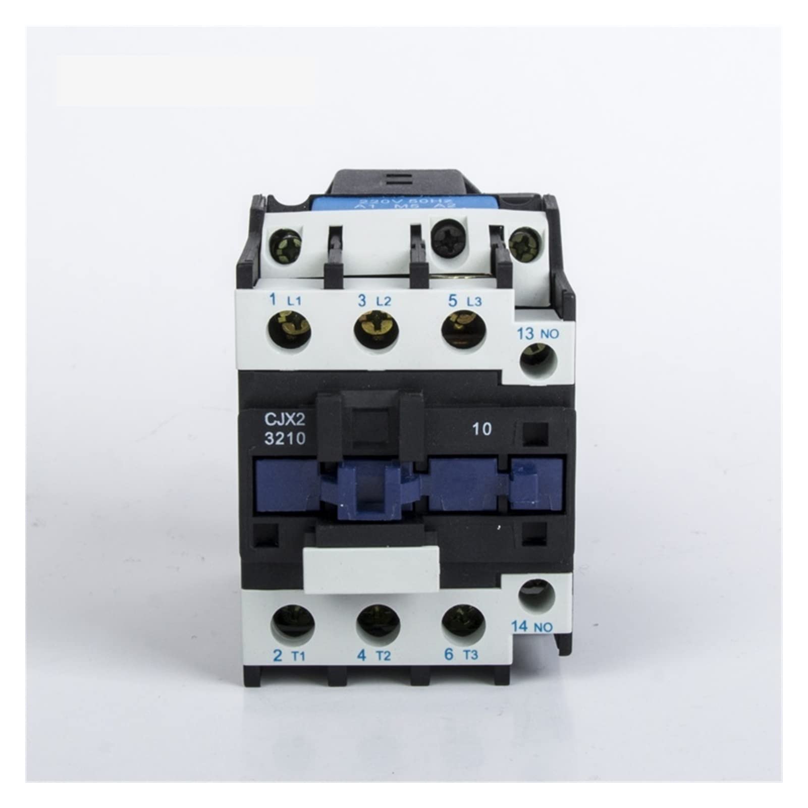 Elektronische Komponenten Schütz CJX2-3210 3201 AC.Contractor 32a 3phasig 3-polig Keine Spulenspannung 38. 0V 220V 24V 50 Hz DIN-Schienenmontage 3P + 1No.Normal Open Schütz ( Color : 3201 Ac110v )