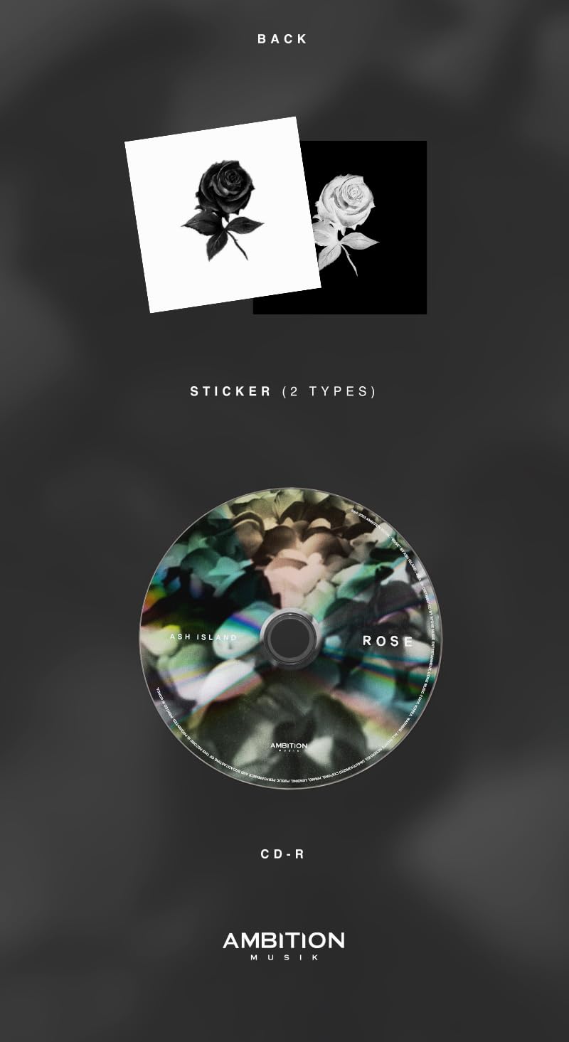 ASH  アルバム 3枚組 ASH  ROSE 韓国音楽 Ash Island (アッシュアイランド) - 3集 「ROSE」 (CD+
