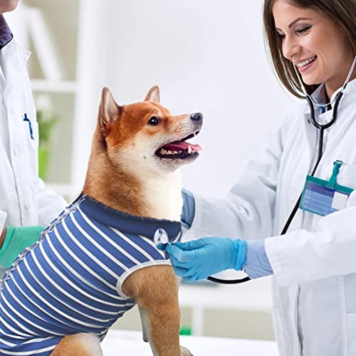 Erholungsanzug für Hunde,Chirurgische Genesungsanzug für Hunde Katzen nach der Operation,Kegel E-Halsband Alternative,Postoperative Bauchwunden Beschützer,Verhindern Lecken für Hündin Rüde Haustiere