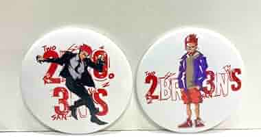 も*読様 2BRO 缶バッジ　全種類セット(23種類) 2BRO.×三人称 POP UP SHOPがSHIBUYA TSUTAYA 6階IP書店にて好評