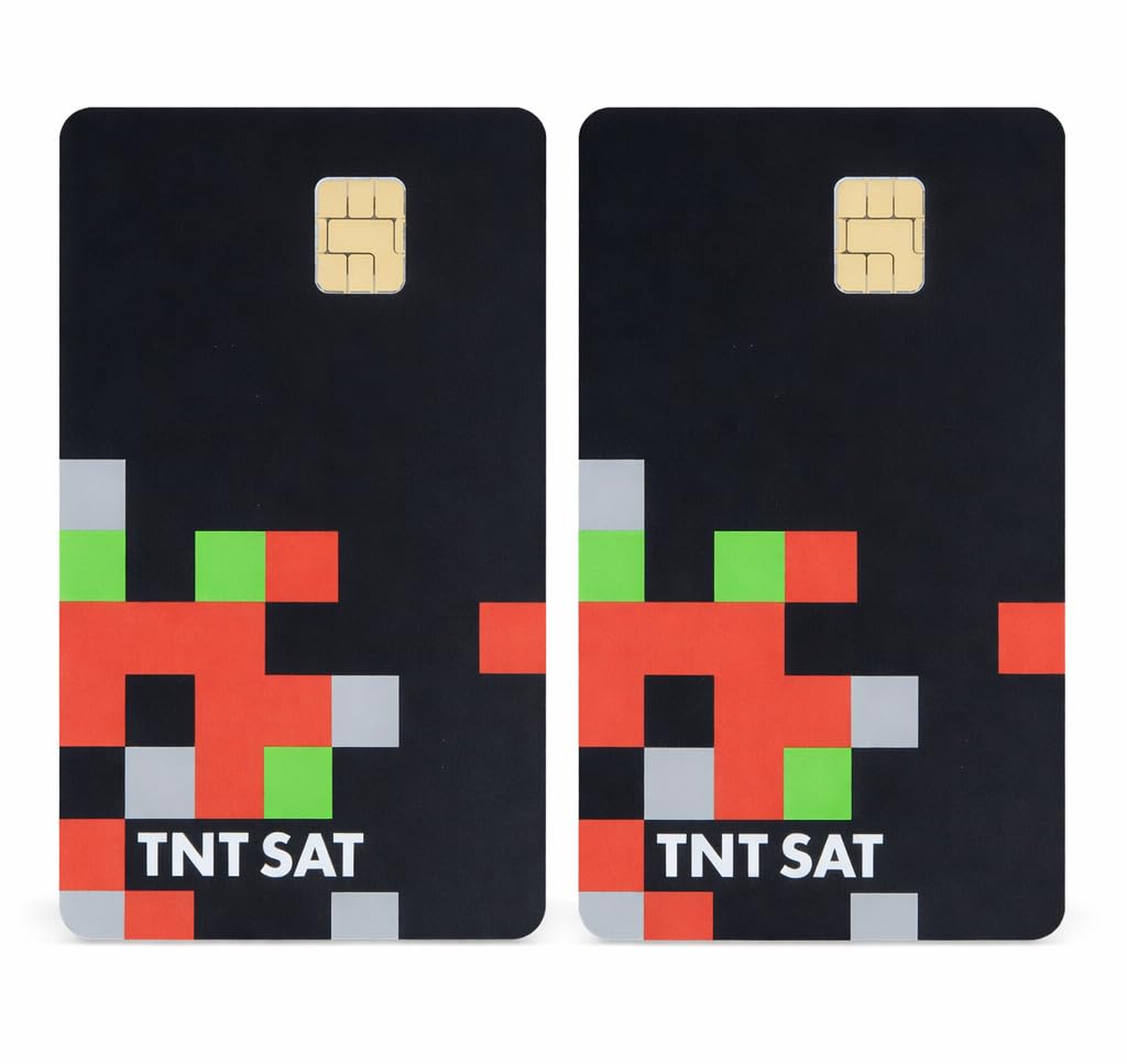 Tarjeta TNTSAT Nueva – Satélite Astra 19.2°E – Validez 4 años – Oficial – Pack de 2