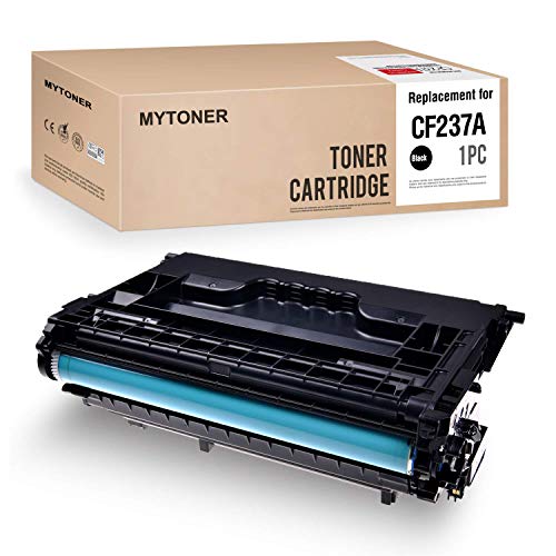 MYTONER Compatible Toner Cartridge Replacement for HP 37A CF237A for Laserjet Enterprise M607 M607n M607dn M608 M608n M608dn M608x M609 M609dn, MFP M631 M632 M633 (Black,1-Pack)