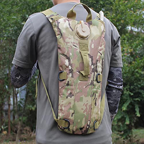 LFFH Water Bladders, Collapsible Water Container Portable Water Bag Hydration Pack Replacement Lightweight Running Backpack (Color : B, Size : 3L)