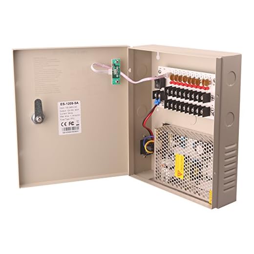 Reliable CCTV Power Supply Unit for Security