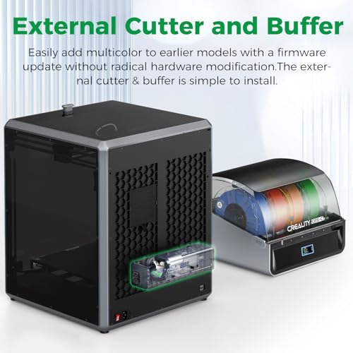 Image of Official CREALITY CFS-C, Multi-Color Smart Filament System for K1 Series 2025 /K1 Max 2025 /K1C 2025 /K1 Max /K1C /K1 /K1 SE, 3D Printing, RFID Auto-Loading,External Cutter,Filament Runout &Tangle Detection