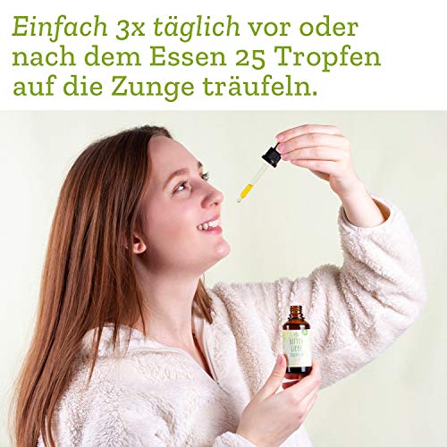 BitterLiebe - Bittertropfen ohne Alkohol - nach Hildegard von Bingen - das Original aus Die Höhle der Löwen - hochdosierte Bitterstoffe Tropfen alkoholfrei 6