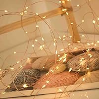 Vista 4 de Guirnalda de luces solares extralargas para exteriores, paquete de 2 unidades de 100 luces solares LED de 39 pies para exteriores, alambre de cobre