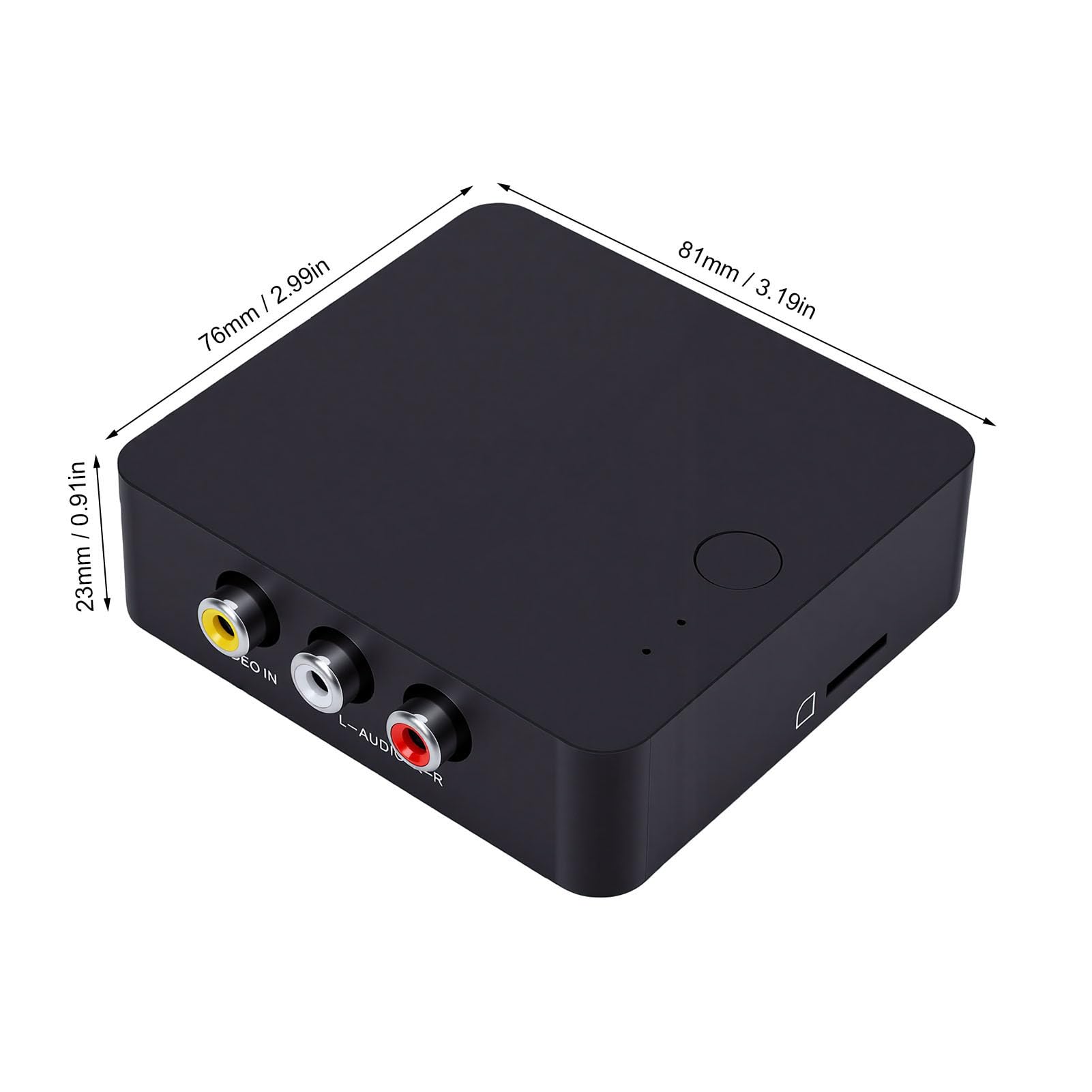 Convertidor de AV a Digital para Grabación de VHS VCR DVD