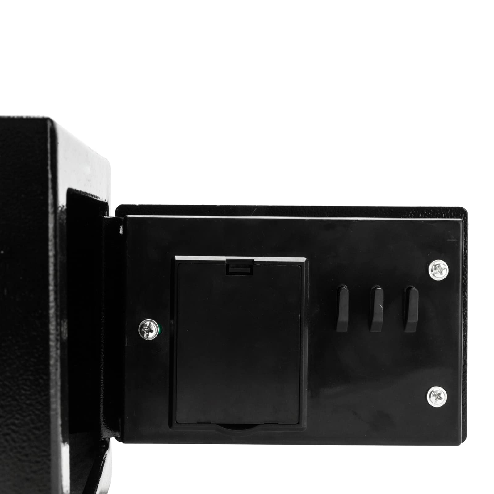 Outvita Coffre Fort Mural Avec Serrure Électronique - Code/2 Clés - 4,8L (23 x 17 x 17 cm)