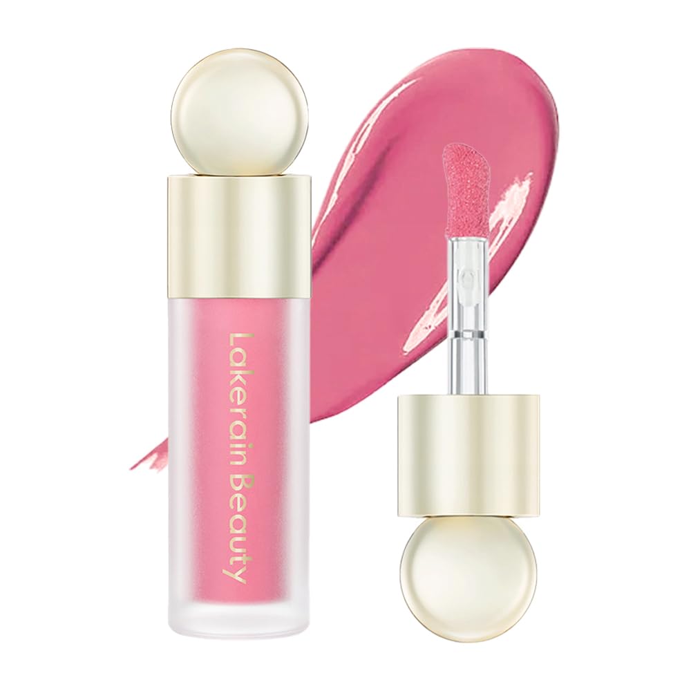 Mysense Silky Cream Blush Stick for Cheek Soft Pinch, Matte Blush Makeup Natural-Looking, Weightless, Long-Lasting - 02# Happy-Crushed Rose