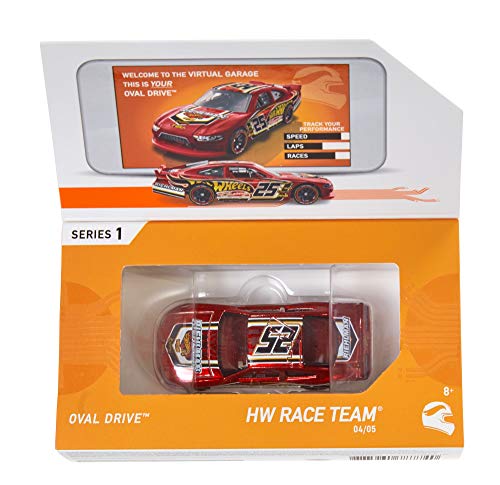 Vehículo Hot Wheels id Oval Drive 1:64 con chip NFC miniatura 5