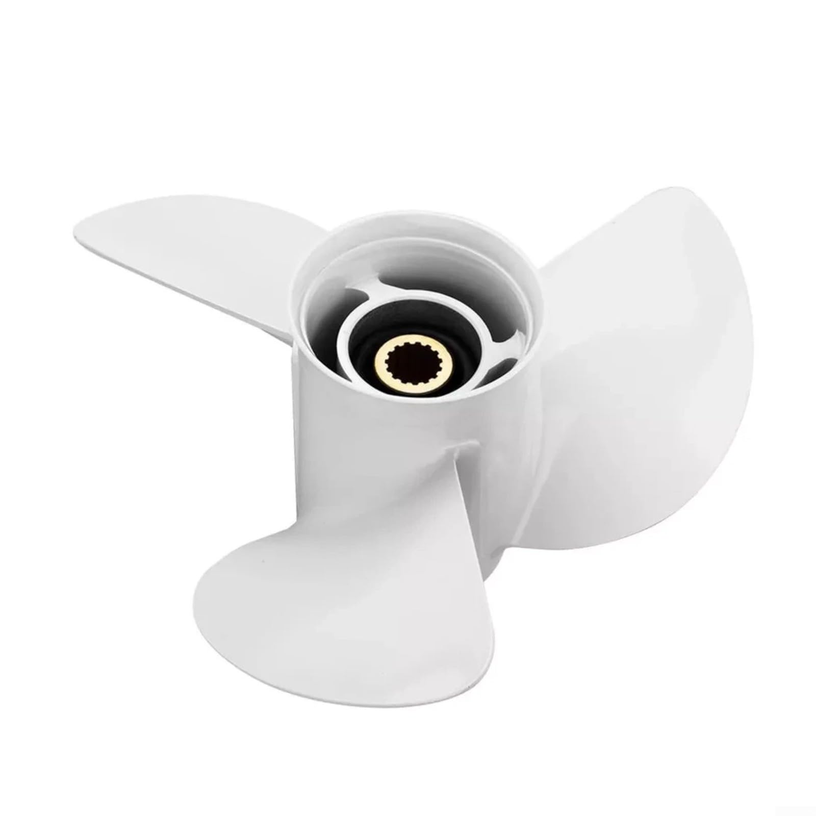 Elica per barche in alluminio 13-1/2x15 15 per fuoribordo 50-130HP, sostituisce 6E5-45947-00-EL, rotazione a 3 pale DX