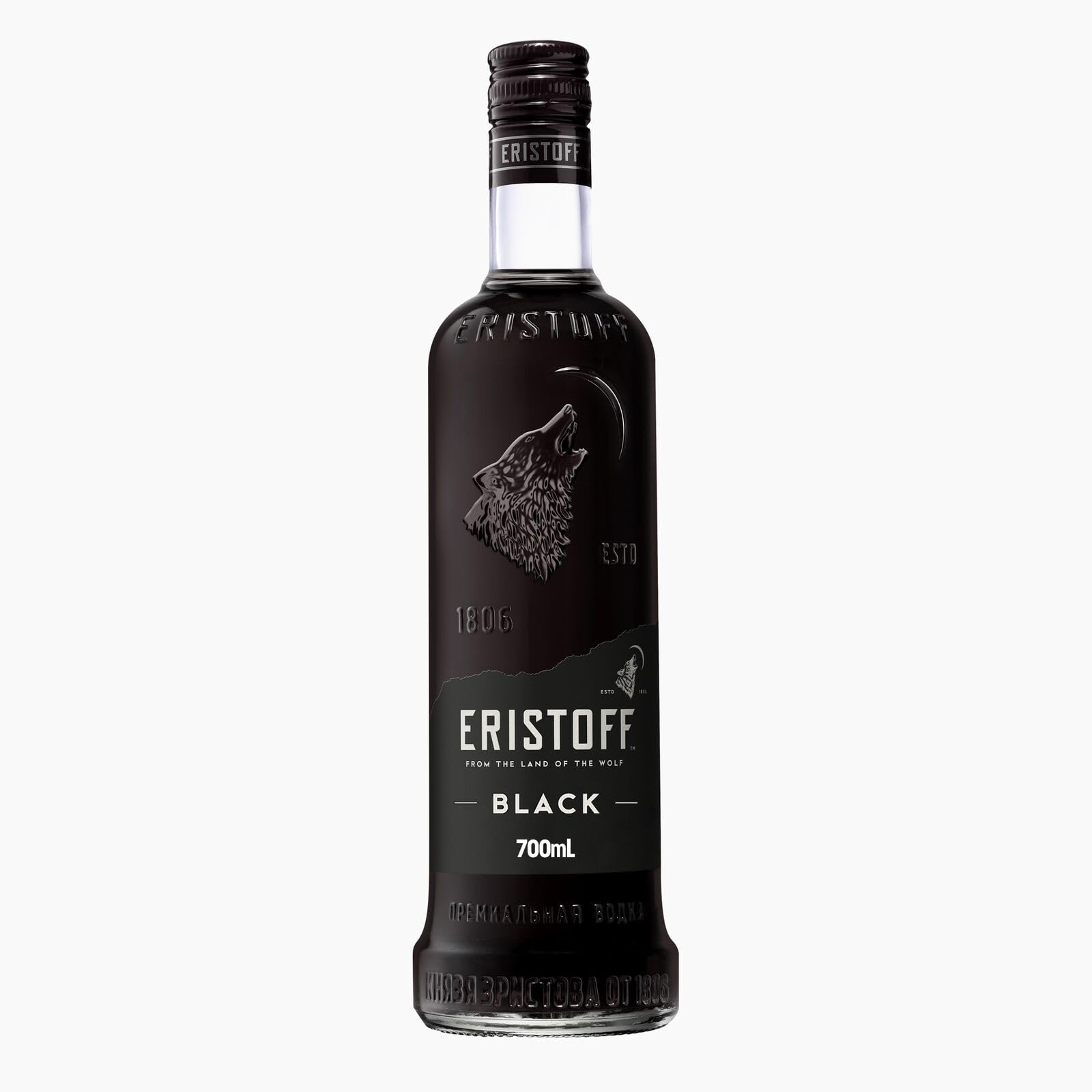 Bacardi Martini Production Eristoff Black Vodka 70 Cl. Georgia product image