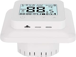 Fafeicy Intelligenter Touchscreen -Heizung Thermostat Temperaturregler Bodenheizsystem Haushaltskontrolle 90 Bis 240 V (Ohne WLAN)