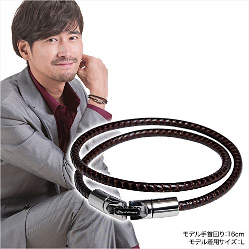 Amazon | ファイテン RAKUWAブレスX100 レザータッチモデル TG415