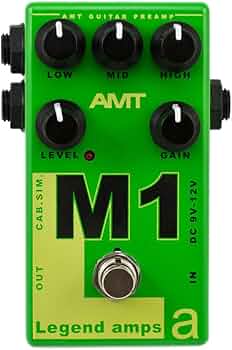 AMT Electronics Legend Amps Series M1 Distortion Guitar Effects