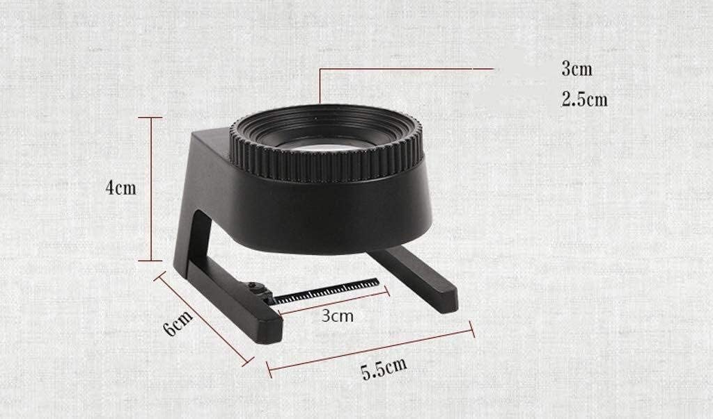 Magnifying Glasses Magnifying Glass Magnifier 30X Magnifier with LED Optical Glass Lens Elderly Reading Identification HD Size Magnifier Magnifier with LED Light Interesting Warm life