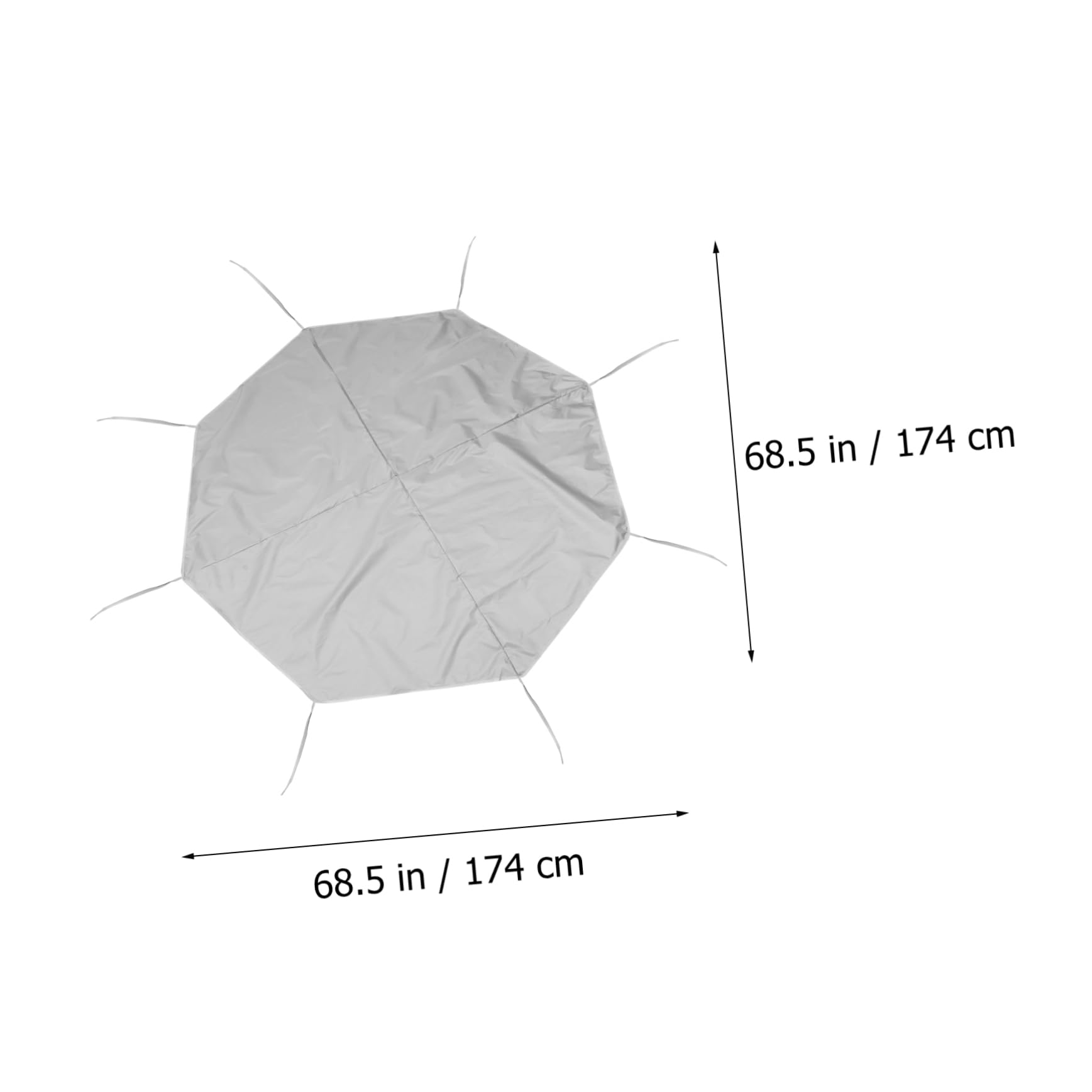 iplusmile Housse Protection Solaire et Coupe-Vent Imperméable Parc à Chiens pour Tissu Oxford 210d et Niche Extérieure, pour Voyage en Voiture Jeux la Plage