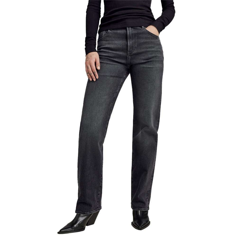 G-Star Damen Viktoria High Straight Jeans